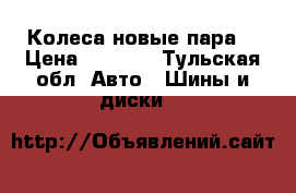 Колеса новые пара. › Цена ­ 3 000 - Тульская обл. Авто » Шины и диски   